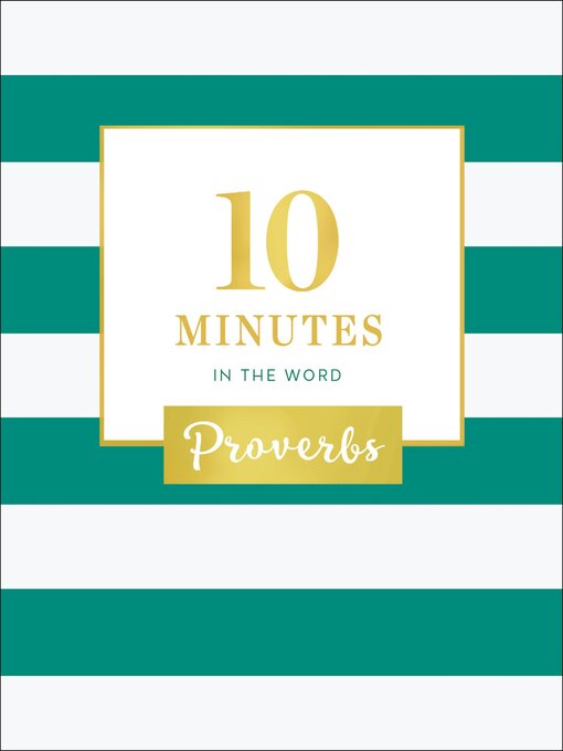 Cover image for 10 Minutes in the Word
